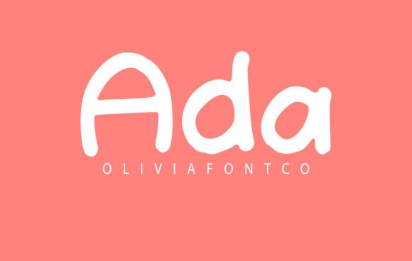 Ada Font: Elevating Campaign Visuals with Romantic Handwritten Style