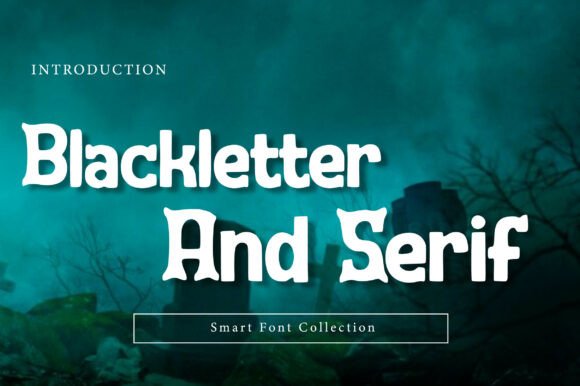 Blackletter and Serif: A Bold Display Typeface for Crafters