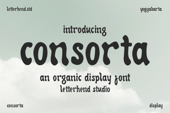 Consorta: A Bold Display Font for Modern Brands