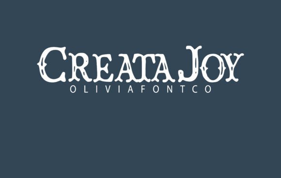 Creatajoy Font: Elevate Your Brand Identity