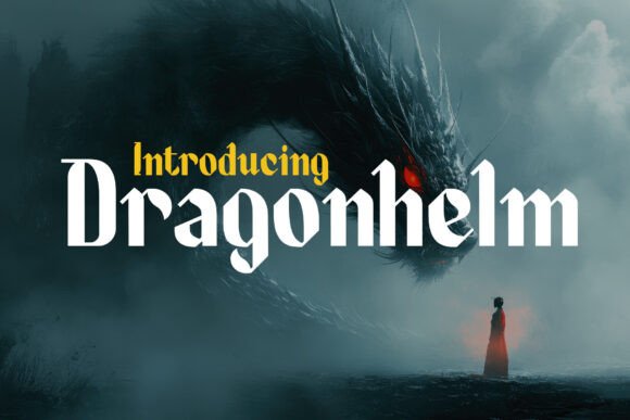 Dragonhelm Typeface for Bold Web Design