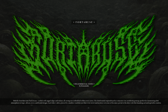 Fortaruse Typeface for Bold Web Headers