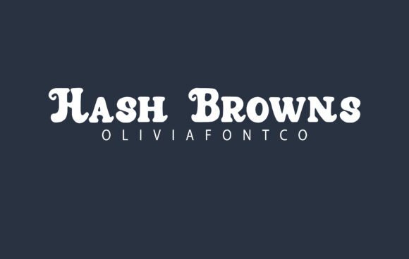 Hash Browns: A Warm Serif Typeface for Retro Web Design