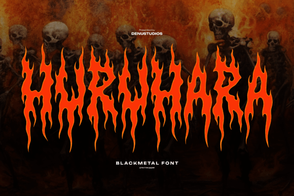 Huruhara Typeface for Bold Editorial Design