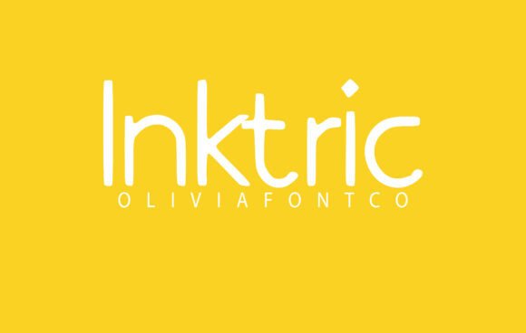 Inktric: A Handwritten Typeface for Romantic Branding
