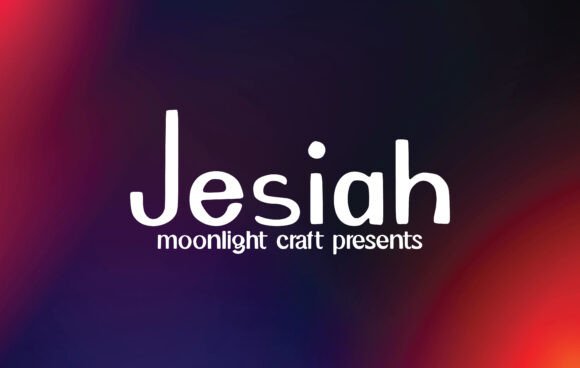 Jesiah Font for Handmade Branding and Labels