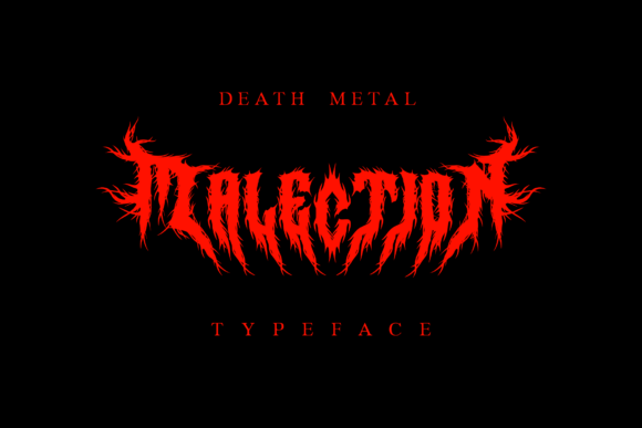 Malection Typeface for Bold Editorial Design
