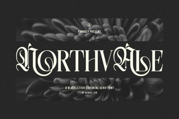 Northvale: A Blackletter Editorial Serif Font