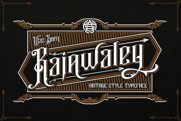 Rajawaley Typeface for Editorial Design