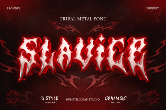 Slavice: A Bold Blackletter Font for Strong Brands