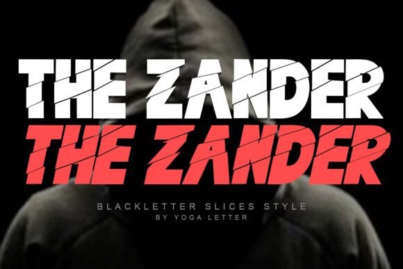 The Zander: A Distinctive Blackletter Typeface for Modern Editors